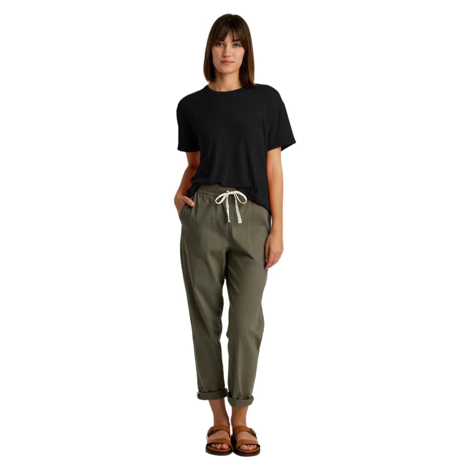 Women's Free Fly Elevate Lightweight Tee WELWT300 - Crazy House Western Wear