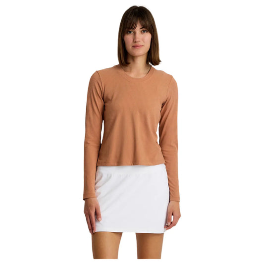 Women's Free Fly Ribbed Bamboo Long Sleeve WRIBLS631