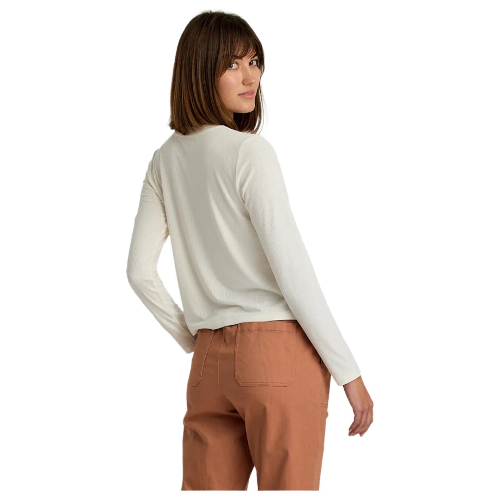 Women's Free Fly Ribbed Bamboo Long Sleeve WRIBLS005 - Crazy House Western Wear