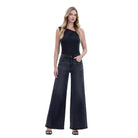 Women's Super High Rise Full Length Palazzo Twist Jeans F6186