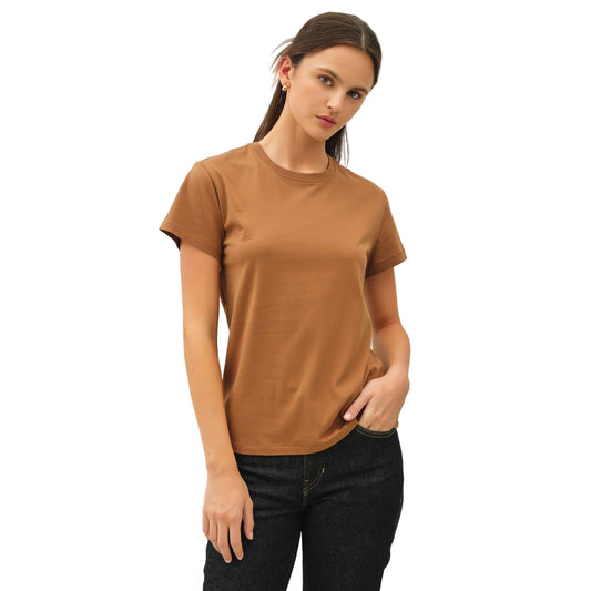 Women's Cotton Jersey Crewneck T-shirts