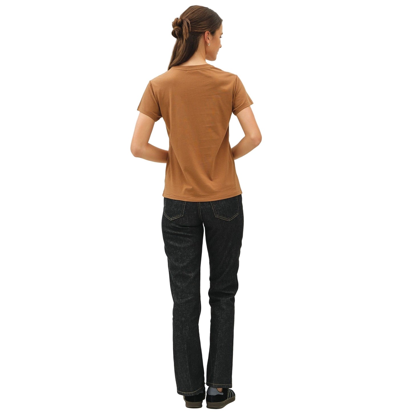 Women's Cotton Jersey Crewneck T-shirts