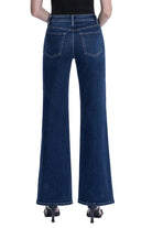 Vervet Women's High Rise Dark Wash Vintage Flare Jeans 
