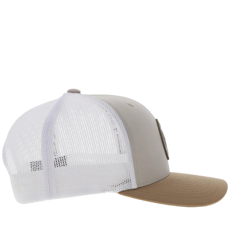 Men's Hooey "Primo" Cream and White Cap 2446T-CRWH