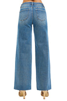 Women's Risen High Rise Wide Leg Jeans PW21600