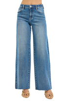 Women's Risen High Rise Wide Leg Jeans PW21600