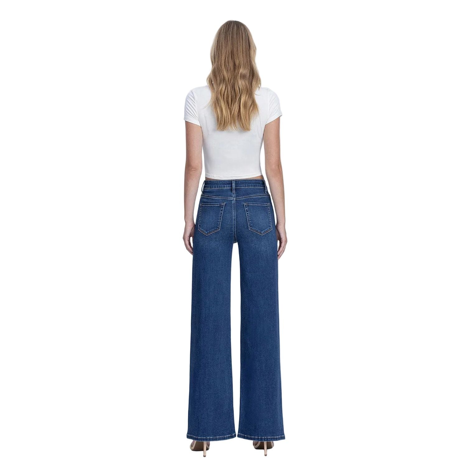 Women's Vervet Super High Rise Super Soft Wide Leg Jeans V3803