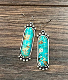 Isac Turquoise and Silver Gemstone Earrings 726483