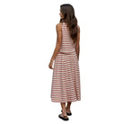 Women's By Together Sasha Red and White Striped Top L9205T