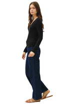 Be Cool Women's Soft Jersey U Neck Long Sleeve Shirt 