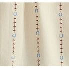 Women's Horseshoe Embroidered Fitted Shirt Blouse SDT6477