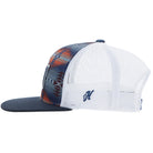 Men's Hooey "Doc" Hat Navy/White Aztec with Rectangle Patch 2502T-NVWH