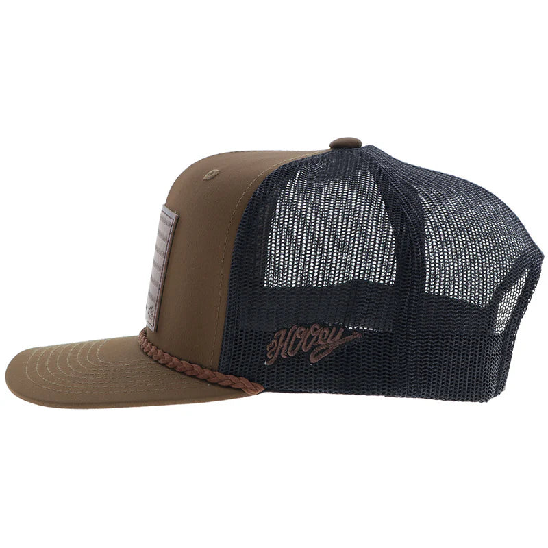 Men's Hooey Liberty Roper Cap 2510T-BRBK - Crazy House Western Wear