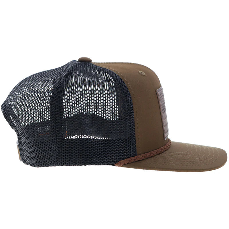 Men's Hooey Liberty Roper Cap 2510T-BRBK - Crazy House Western Wear