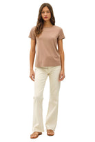 Be Cool Women's Bamboo/Modal Basic Round Neck T-shirt