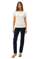 Be Cool Women's Bamboo/Modal Basic Round Neck T-shirt