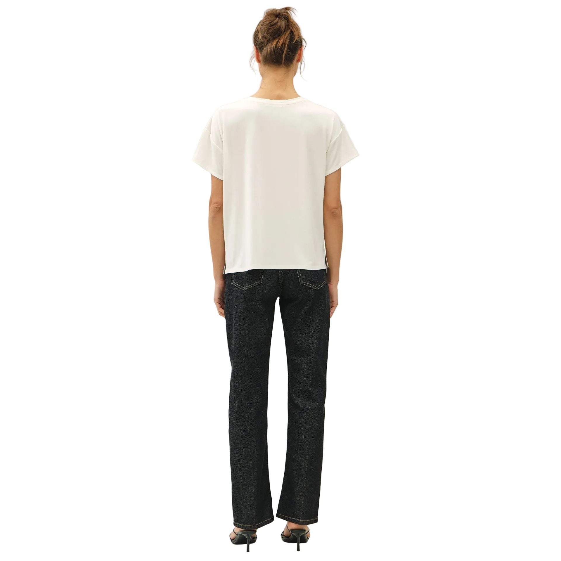 Women's Be Cool Bamboo/modal Crewneck Oversized T-shirt 19884