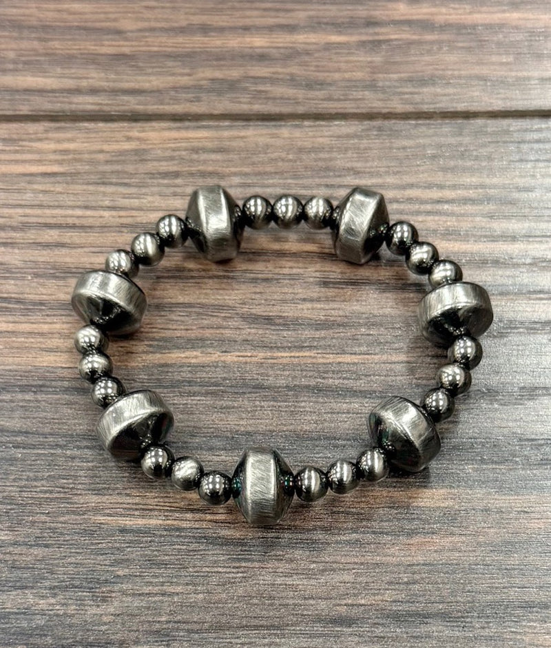 Women's Isac Western Polish Bead Stretch Bracelet 711678