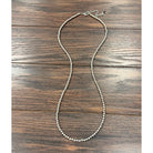 Women's Isac Western Silver-Tone Bead Necklace 739706