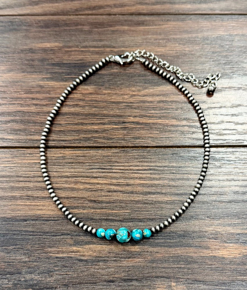 Women's Isac 15" Western Gemstone Necklace 739707