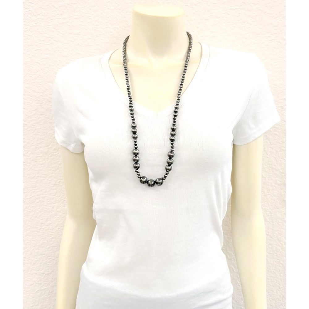 Women's Isac Polish Western Bead Necklace 739720
