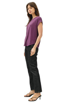 Be Cool Women's Bamboo/Modal Dolman Cap Sleeve Top 