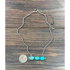Women's Isac 15" Western Turquoise Necklace 739774