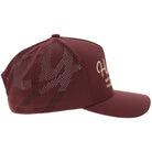 Men's Hooey "OG" Hooey Hat Maroon with Yellow Stitching 2560T-MA - Crazy House Western Wear