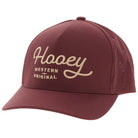 Men's Hooey "OG" Hooey Hat Maroon with Yellow Stitching 2560T-MA - Crazy House Western Wear