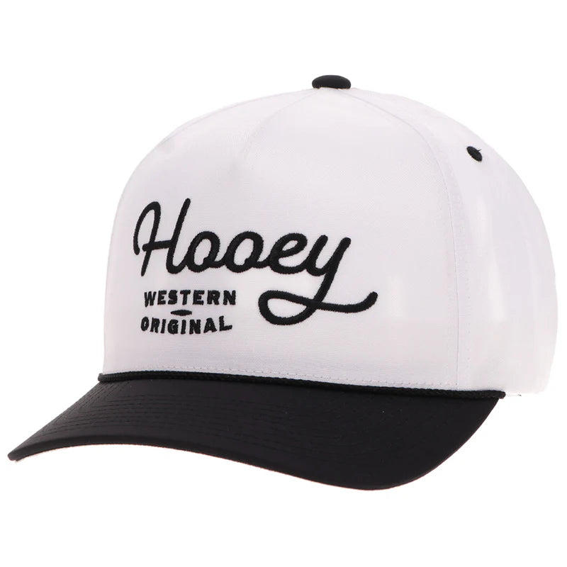 Men's Hooey "OG" Hooey Hat White/Black 2560T-WHBK
