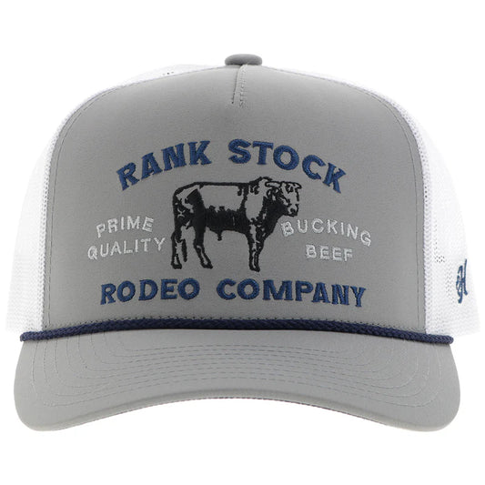 Men's Hooey Rank Stock Cap 2562T-GYWH