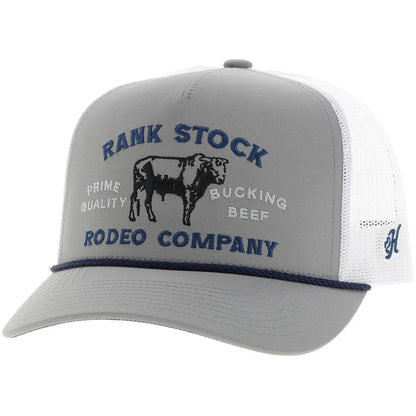 Men's Hooey Rank Stock Cap 2562T-GYWH