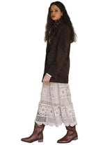 Women's Brown Suede Jacket 
