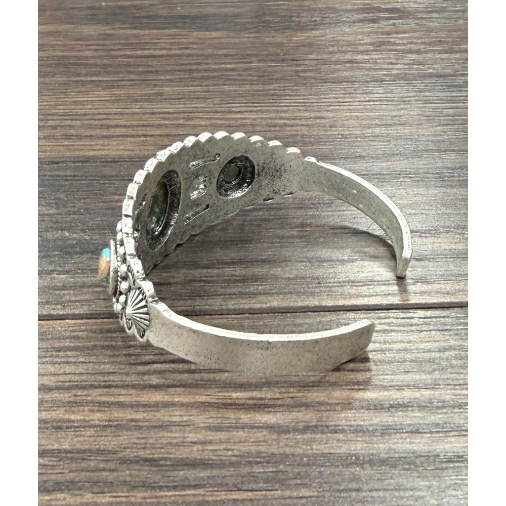 Women's Isac Western Gemstone Cuff Bracelet 711697