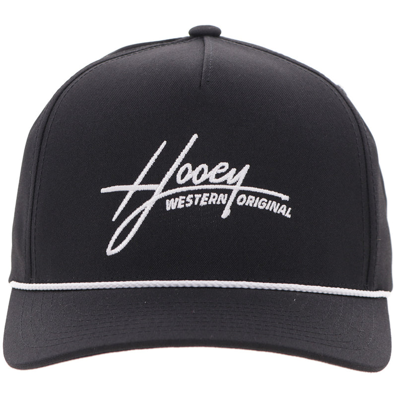 Hooey Boy's Black "Mark Out" Snapback 2601T-BK-Y