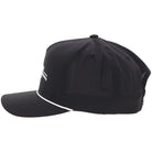 Hooey Boy's Black "Mark Out" Snapback 2601T-BK-Y