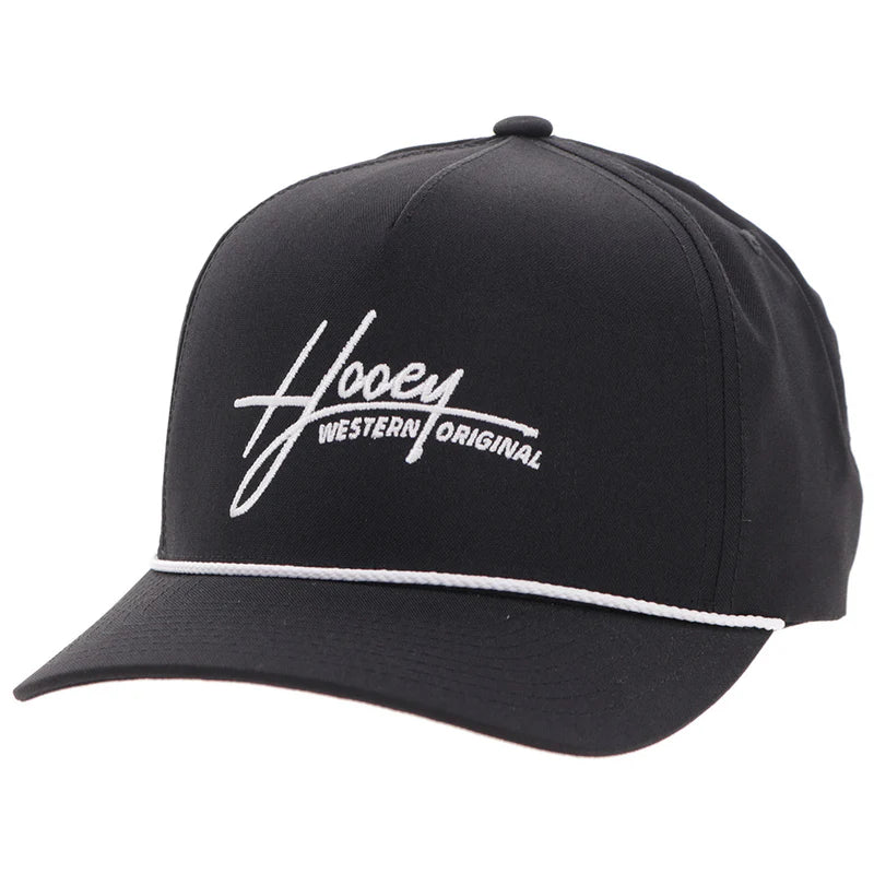Hooey Boy's Black "Mark Out" Snapback 2601T-BK-Y