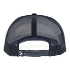 Hooey Men's White/Navy Salado 5-Panel Trucker Snapback 2604T-WHNV