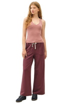 Be Cool Women's Basic Full Length V-neck Tank Top 