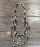 Isac Women's 30" Western Bead Layered Necklace 