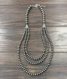 Isac Women's 30" Western Bead Layered Necklace 