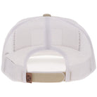 Men's Hooey Tan and White "Liberty Roper" with Leather Patch Cap 2610T-TNWH