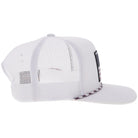 Men's Hooey "Liberty Roper" White with Flag Patch 2610T-WH
