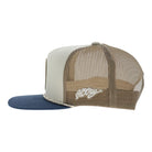 Hooey Men's Cream/Tan Spur 5-Panel Trucker Snapback 2614T-CRTN
