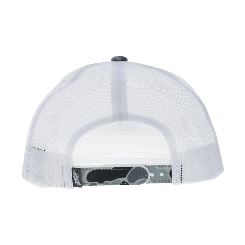 Hooey Men's Camo/White Texican 6-Panel Trucker Snapback 2620T-CAWH