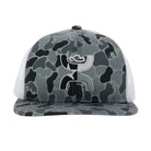 Hooey Men's Camo/White Texican 6-Panel Trucker Snapback 2620T-CAWH