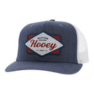 Hooey Men's Denim/White Diamond 6-Panel Trucker Snapback2622T-DEWH