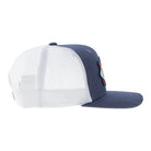 Hooey Men's Denim/White Diamond 6-Panel Trucker Snapback2622T-DEWH