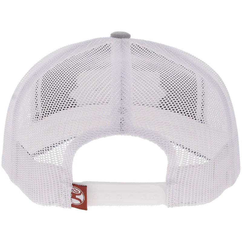 Men's Hooey Gray and White "Diamond" Hooey Cap 2622T-GYWH
