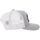 Men's Hooey Gray and White "Diamond" Hooey Cap 2622T-GYWH